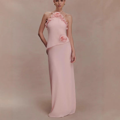 Petal Breeze Maxi Dress